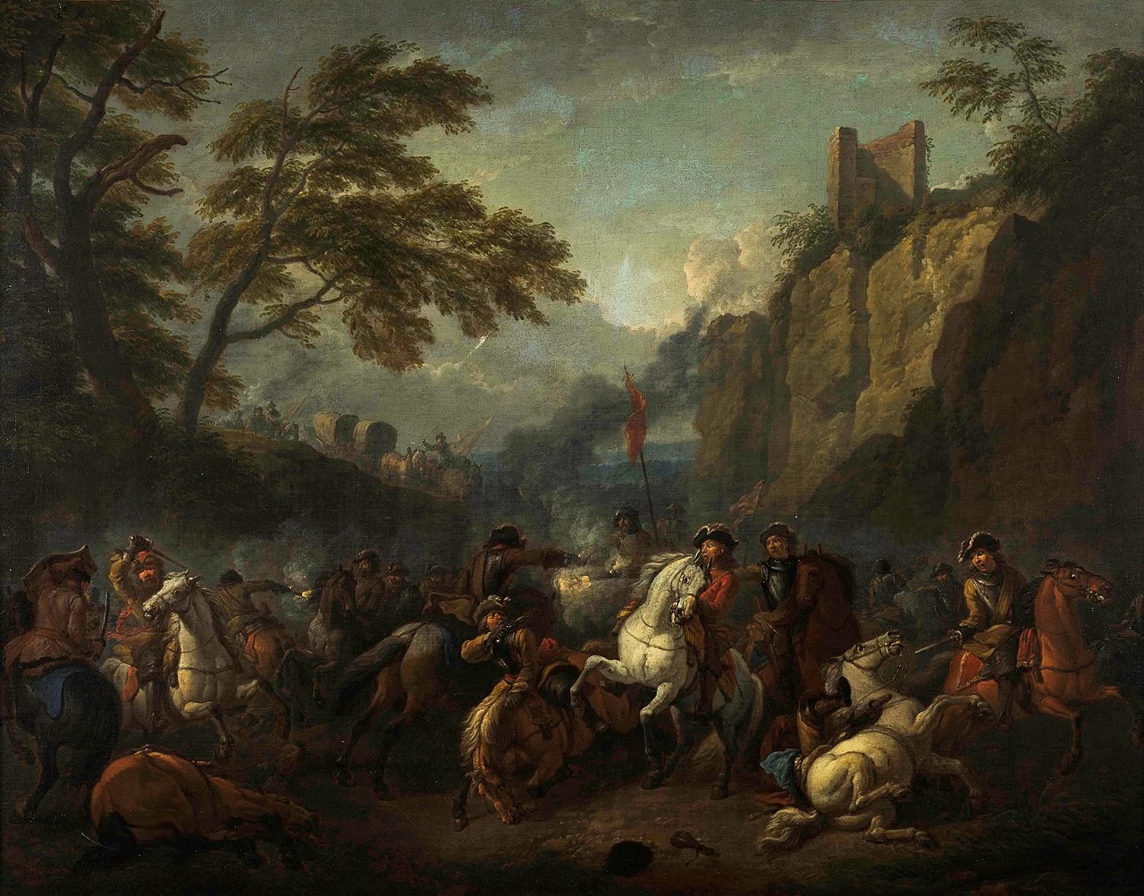Scena di battaglia